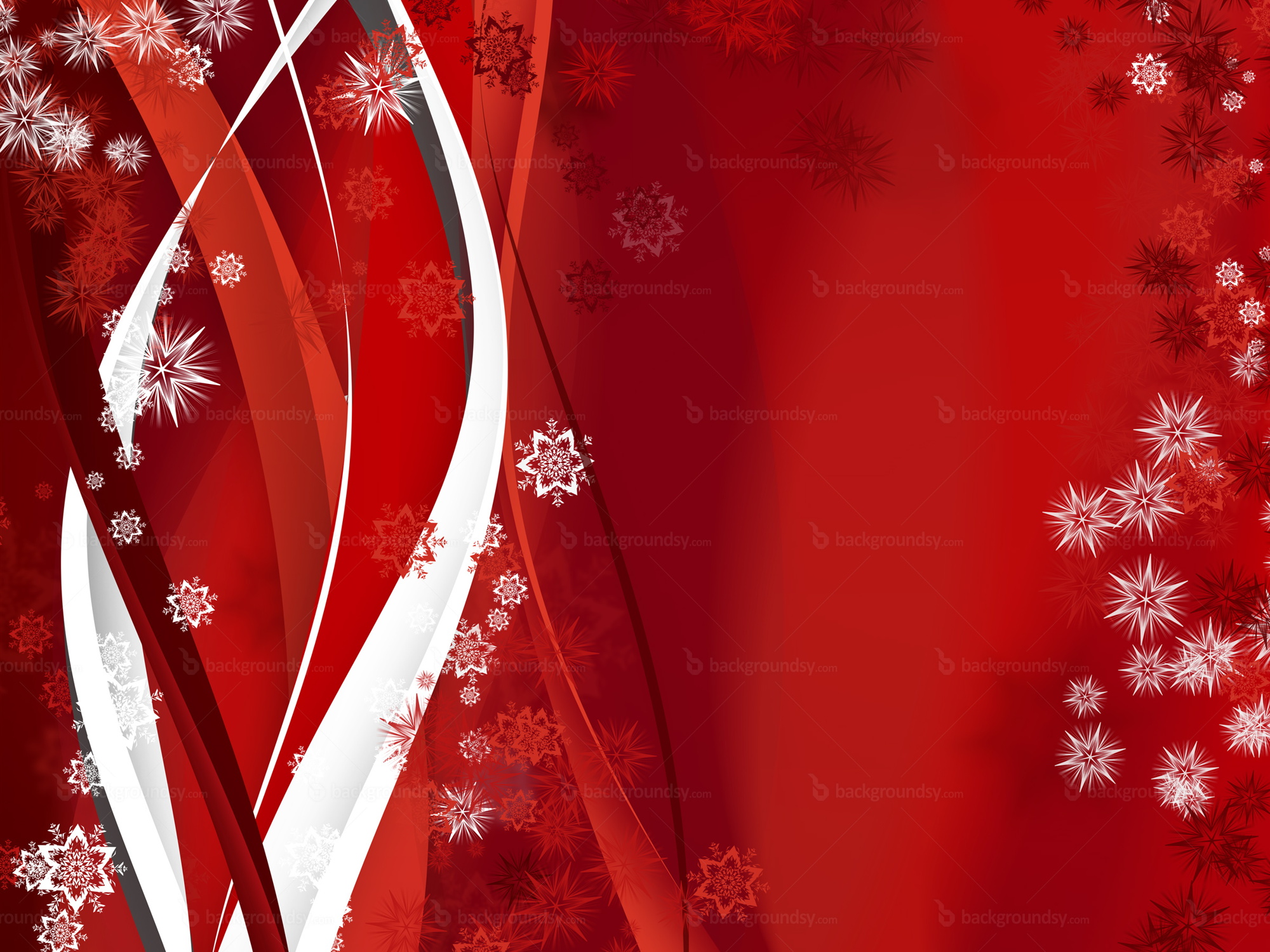 Red Christmas background - Backgroundsy