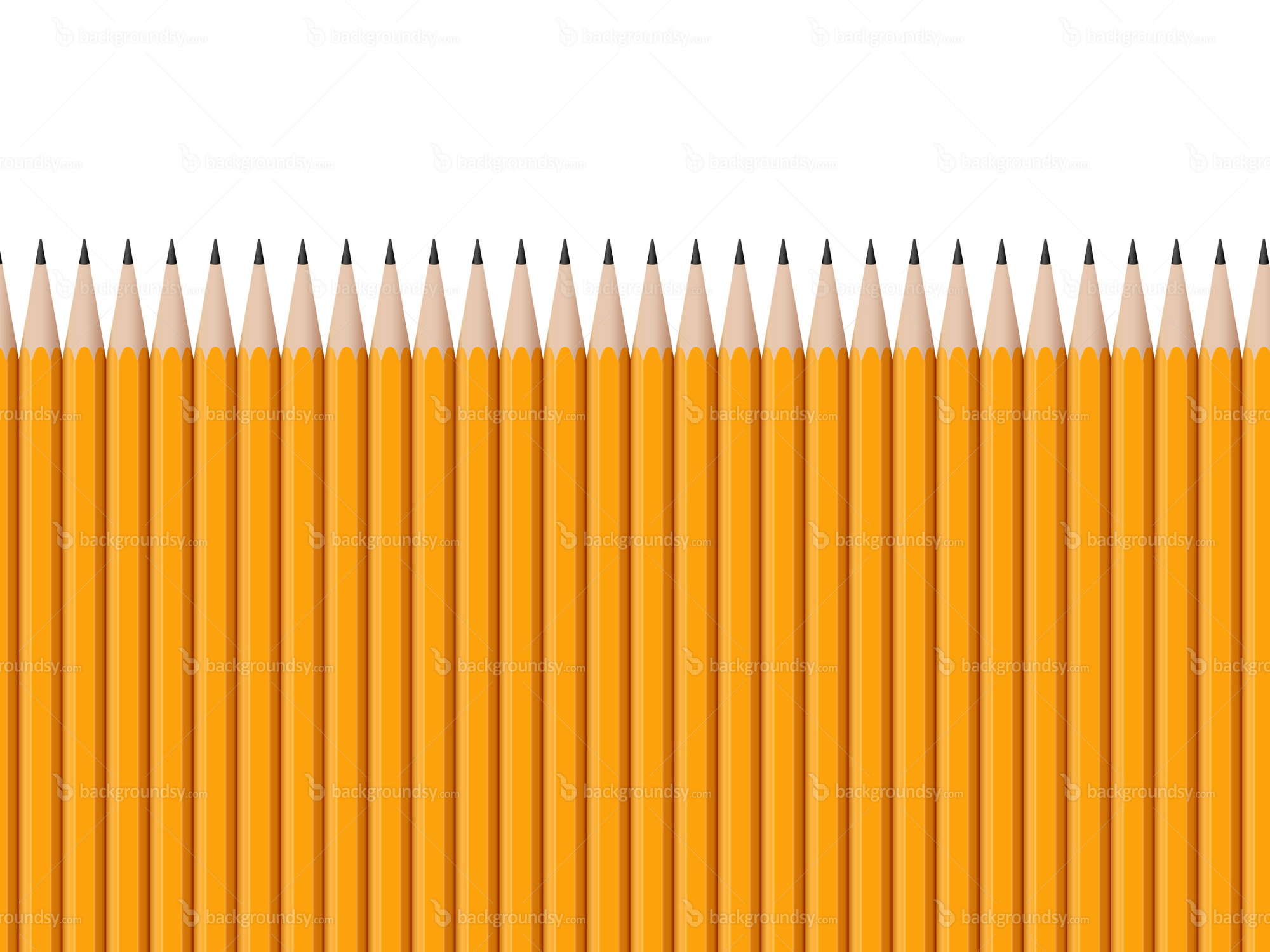 Yellow pencils background - Backgroundsy