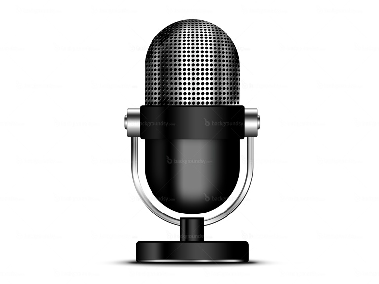 Microphone With Podcast Icon Micro, Microphone With Podcast