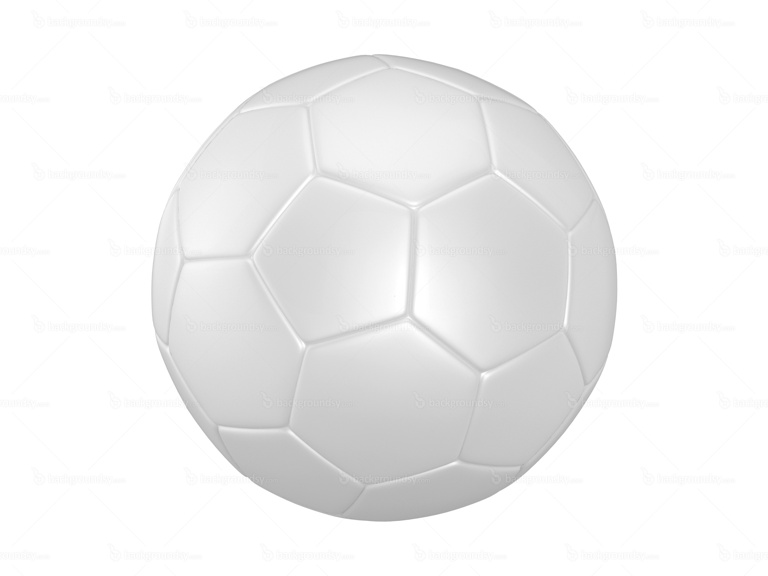 Football ball isolated